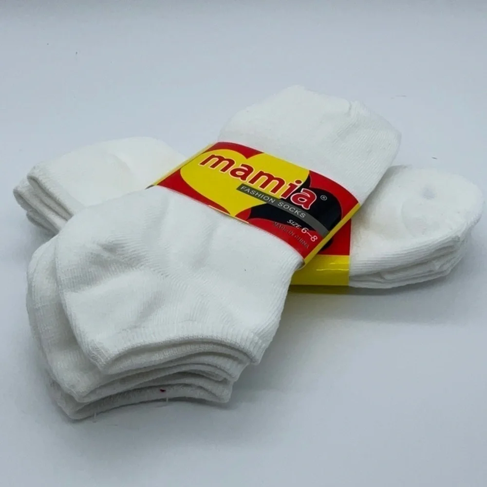 Mamia Fashion Socks White 2 3pks